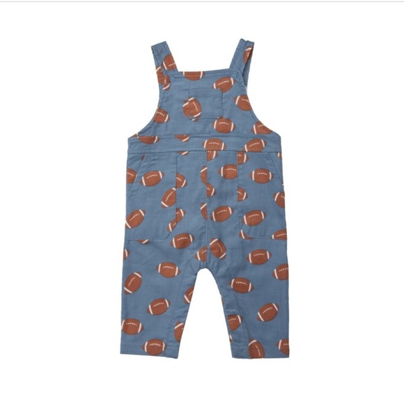 Angel Dear Other - Angel Dear corduroy football overalls